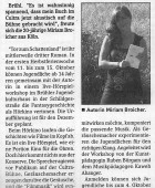 Presseartikel Brühler Schlossbote vom 29.9.2010